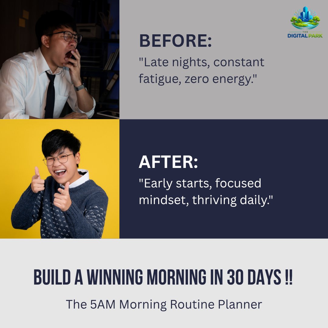The 5AM Morning Routine Planner